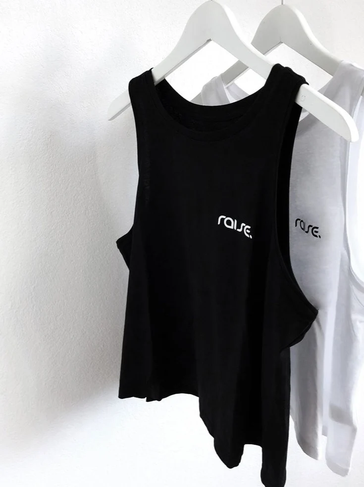 Black Oversize Tanktop