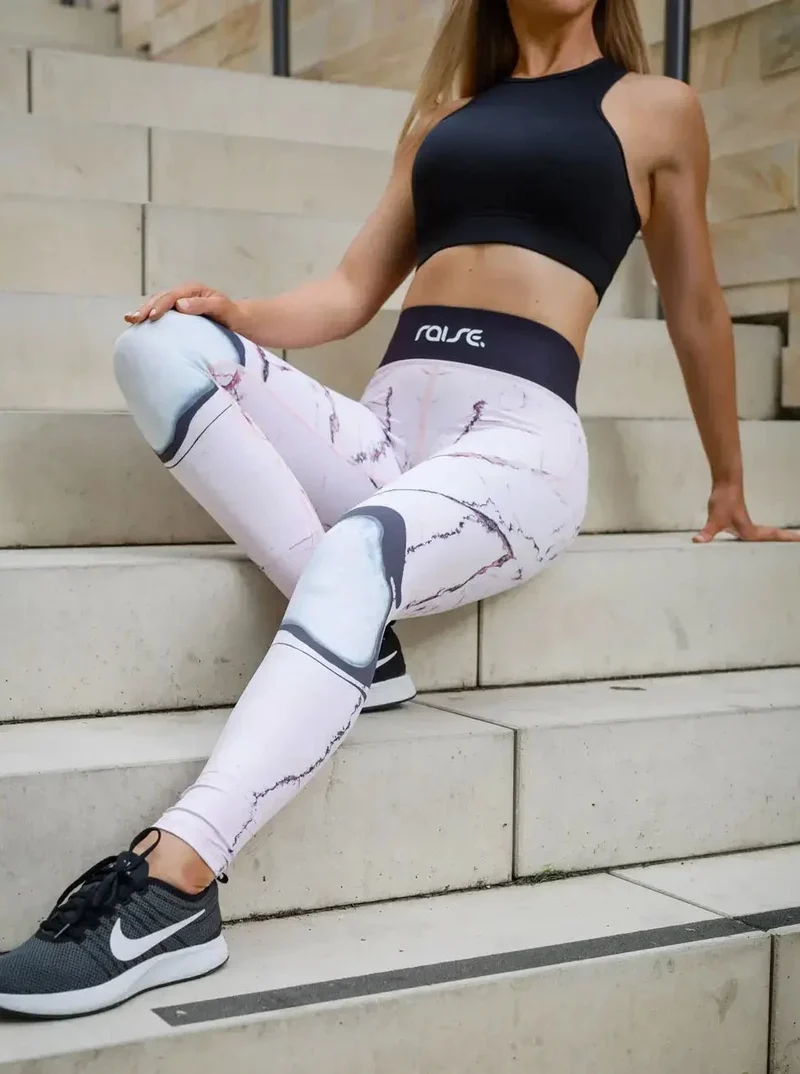 Pastel Marble Tights