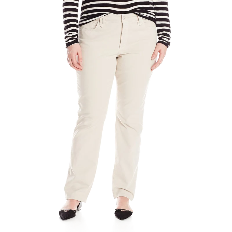 NYDJ Women's Plus Size Hayden Straight Twill Jean