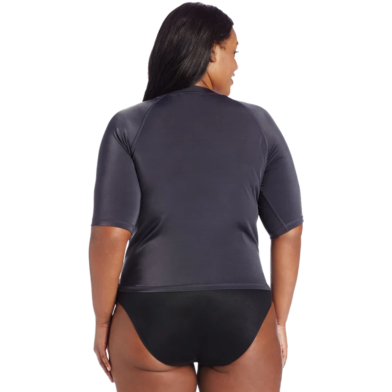 Kanu Surf Women's Plus Size Breeze Rashguard Top