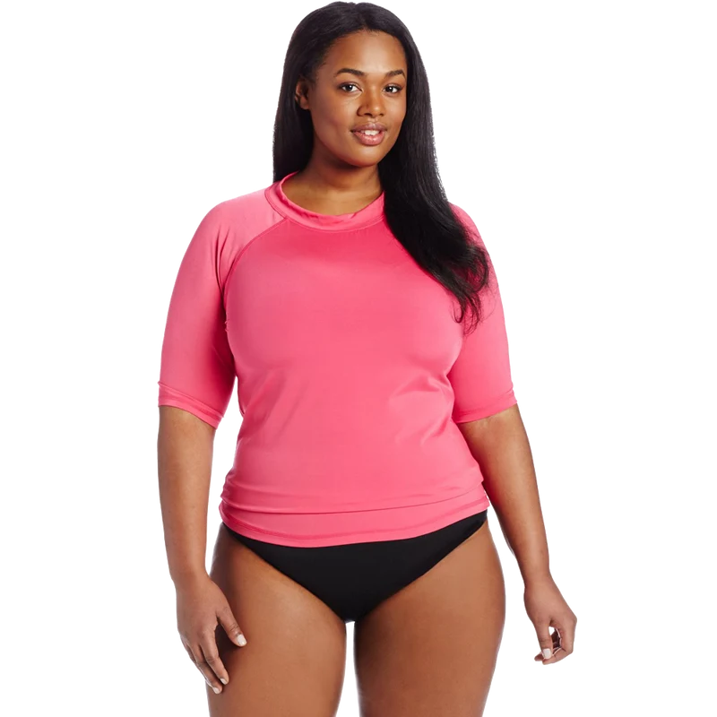 Kanu Surf Women's Plus Size Breeze Rashguard Top