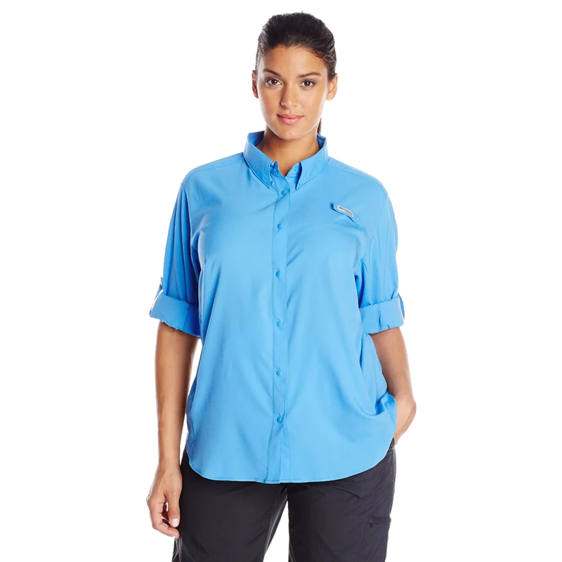 Columbia Sportswear Women's Plus Tamiami II Long Sleeve Shirt