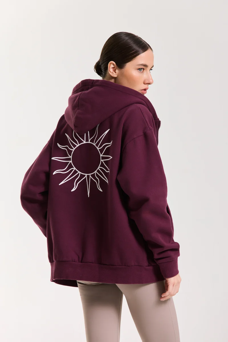 Sweat capuche flow