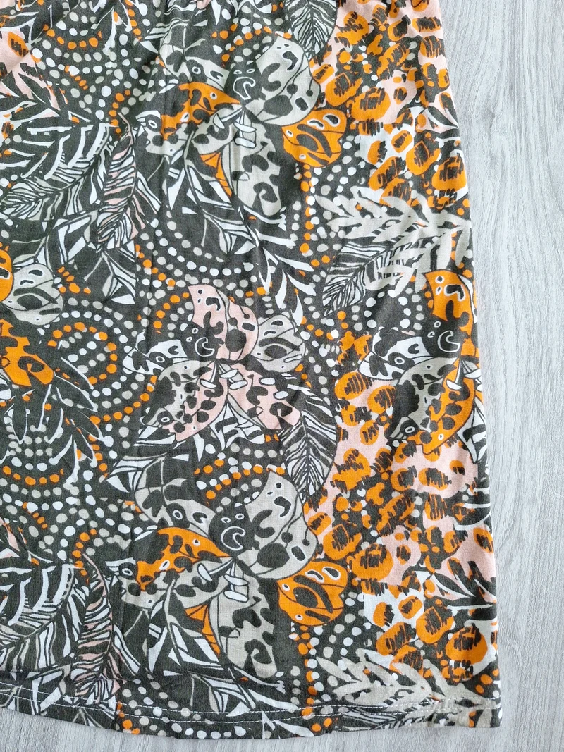 Laura Torelli Jerseyrock Tropicalprint 38/40