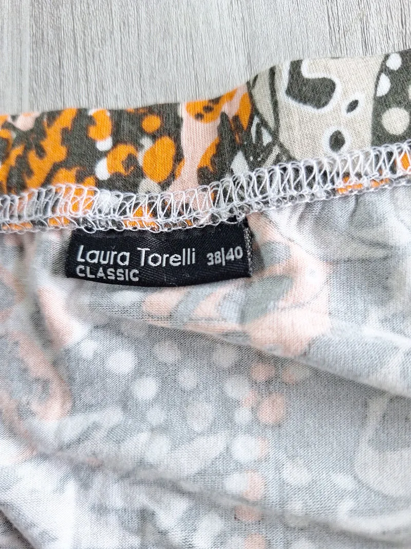 Laura Torelli Jerseyrock Tropicalprint 38/40