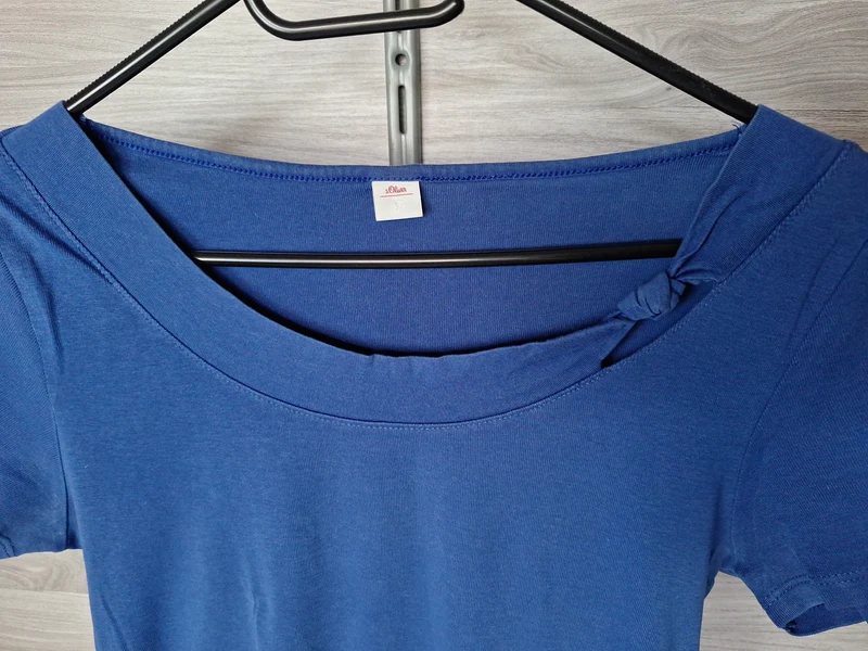 s.Oliver T-Shirt Schleifendetail 38