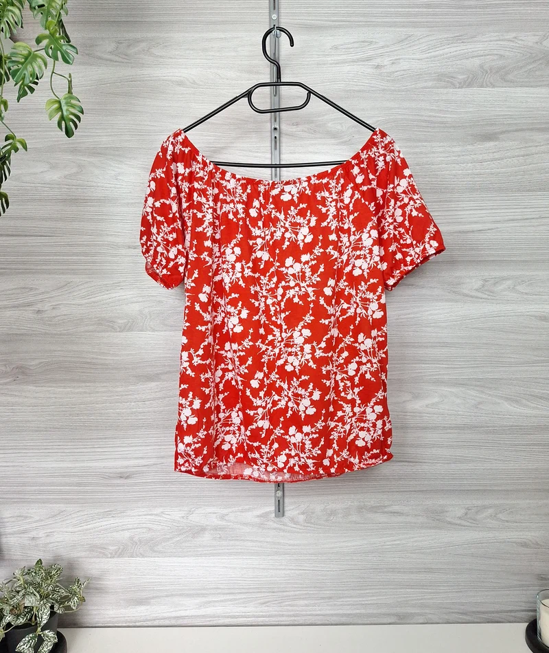 Janina Carmenshirt Blumenprint 40