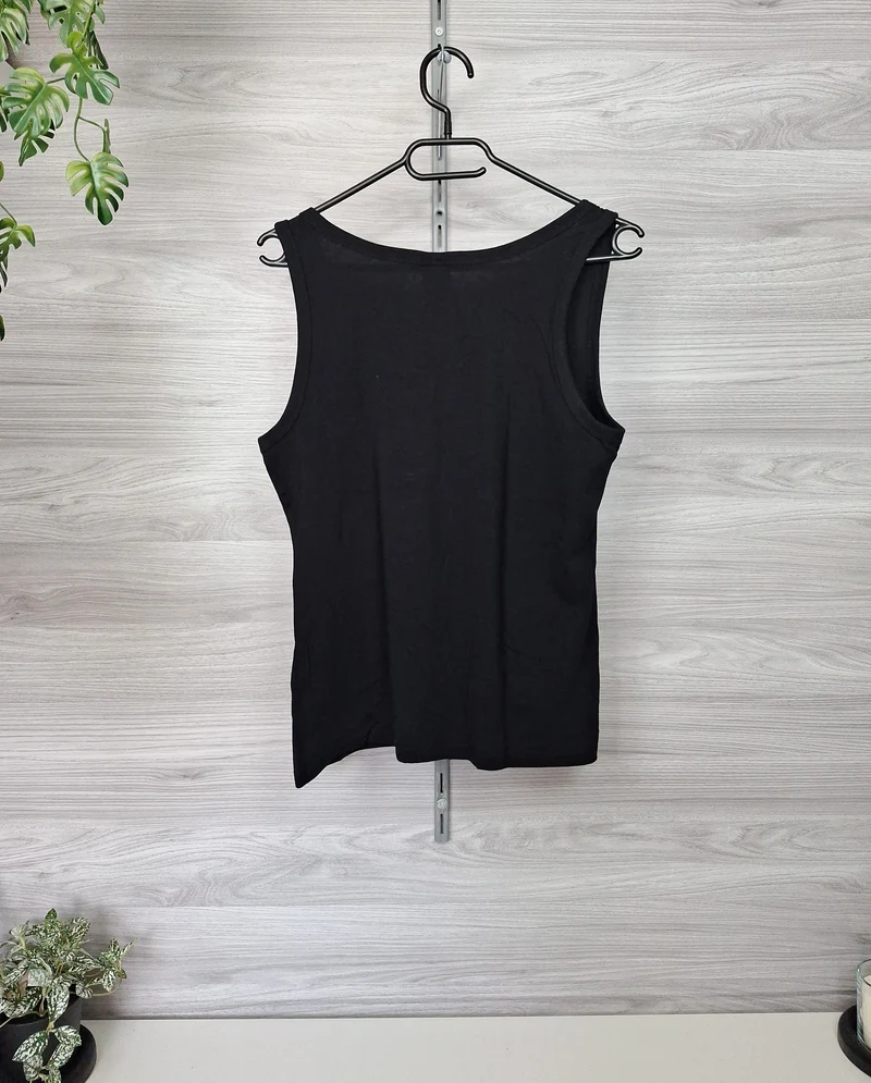 H&M Basic Top Rundhals 40