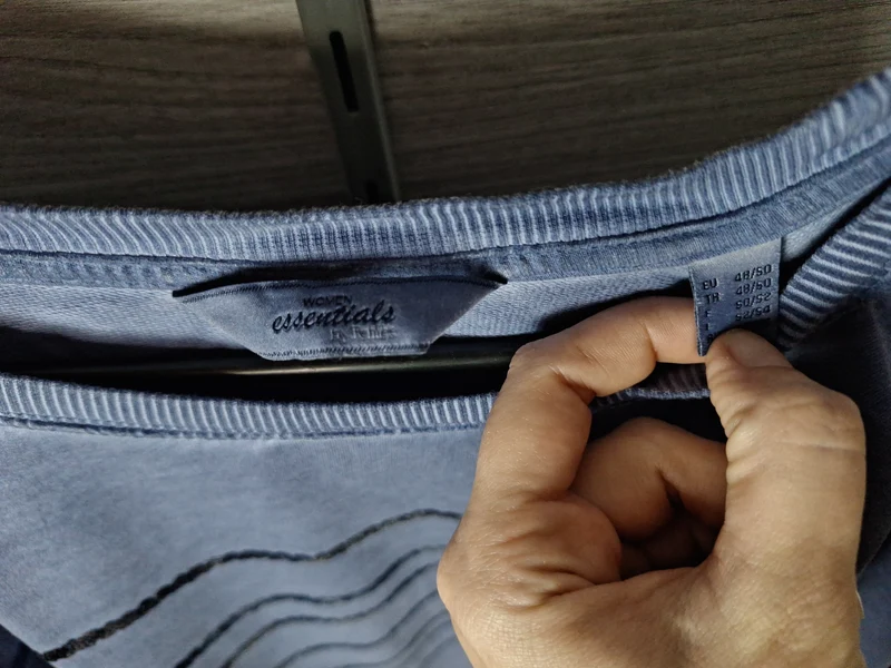 Tchibo Sweatshirt Paillettenstreifen 48/50