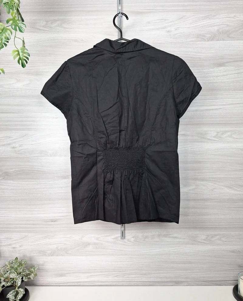 Flame Hemdbluse Brusttaschen 40/42