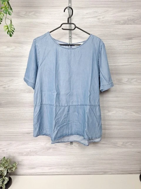 Tchibo Lyocellbluse Denim-Optik 42