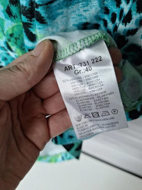 Via Appia Longshirt Animalprint 40