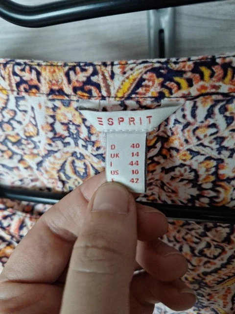 Esprit Tunika Paisleymuster 40