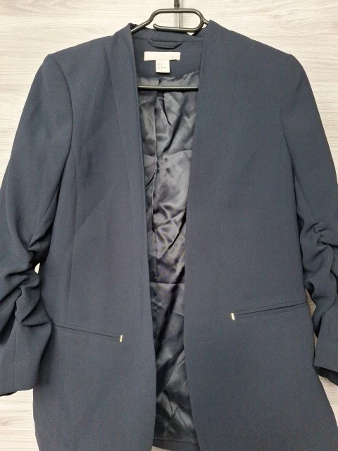 H&M Blazer geraffte Ärmel 38
