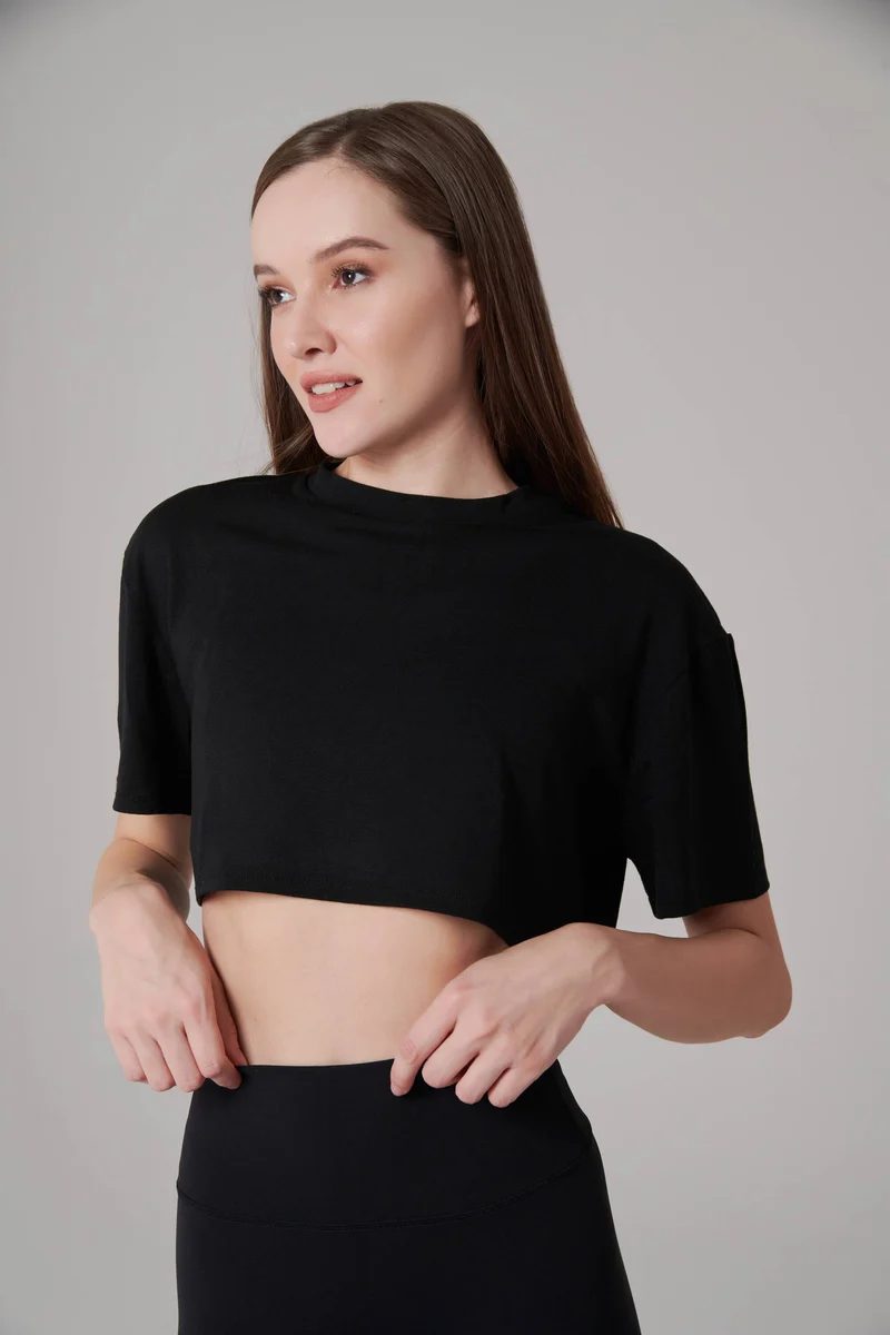 Tee shirt crop