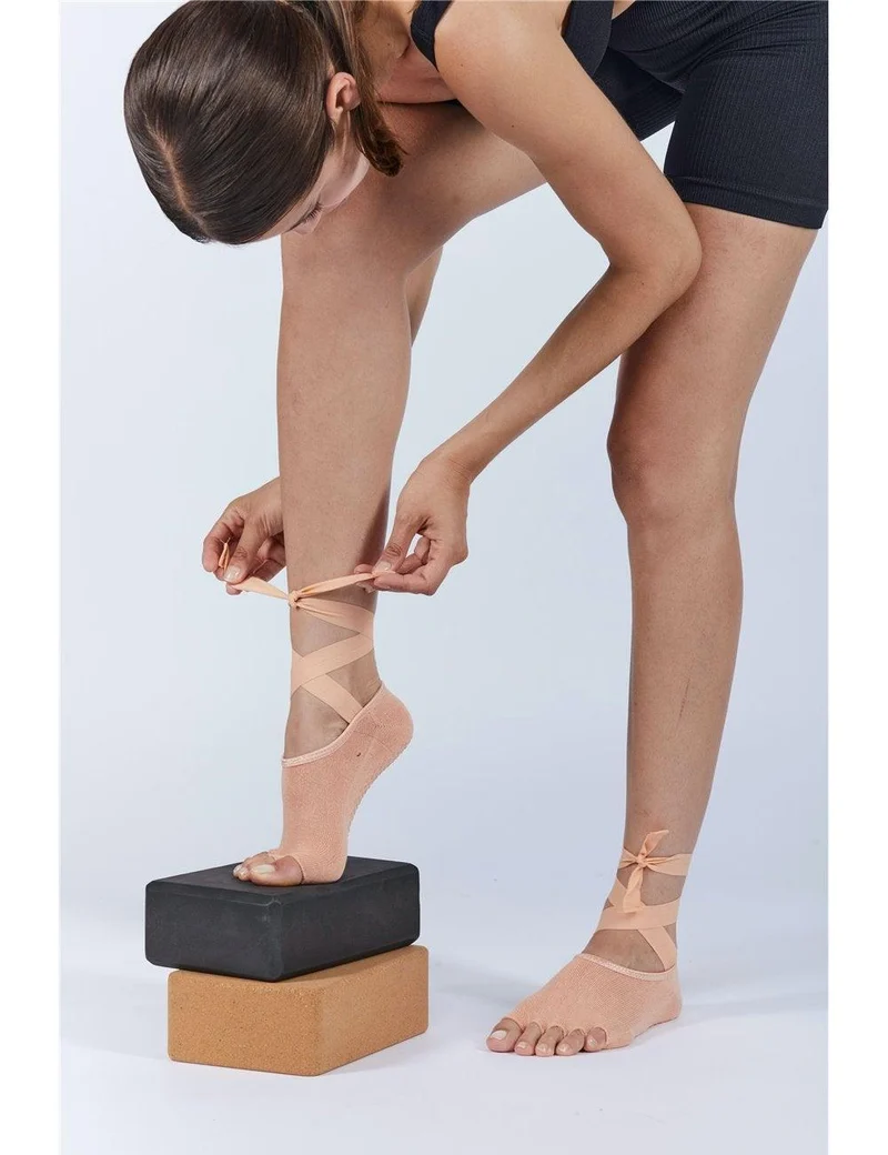 Chaussette de yoga lace