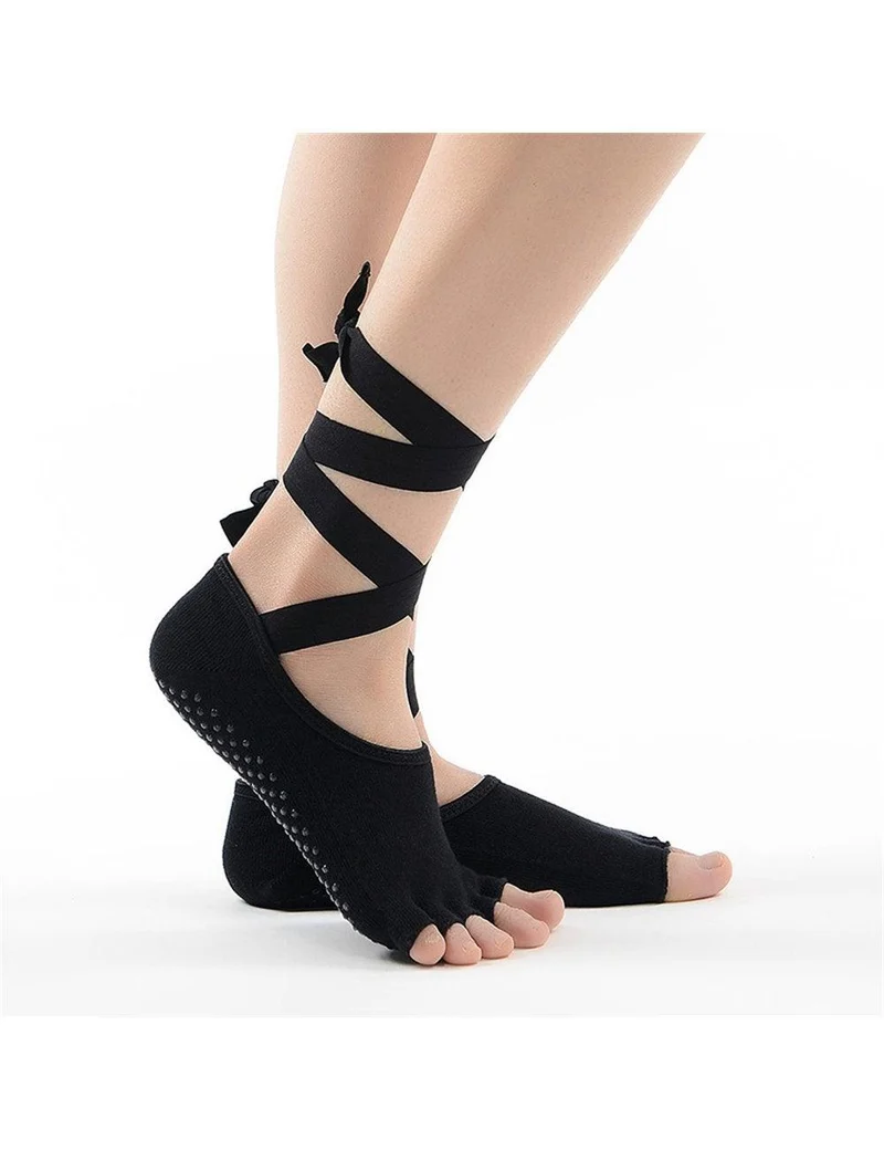 Chaussette de yoga lace