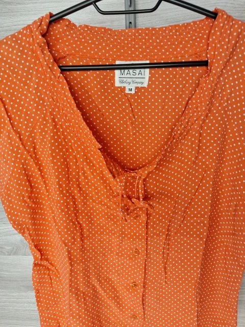 Masai Bluse Pünktchen 38
