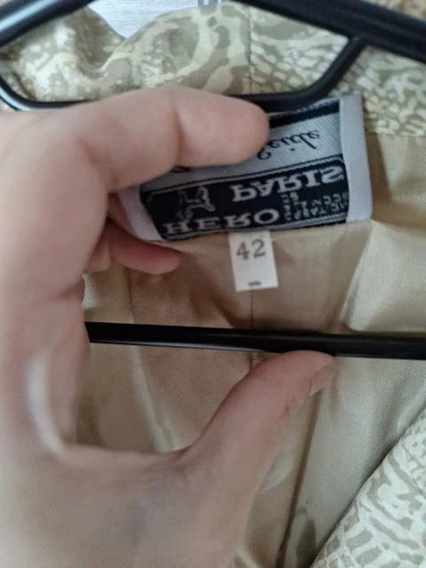 Hero Paris Seidenblazer Animalmuster 42