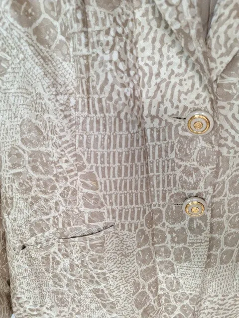 Hero Paris Seidenblazer Animalmuster 42