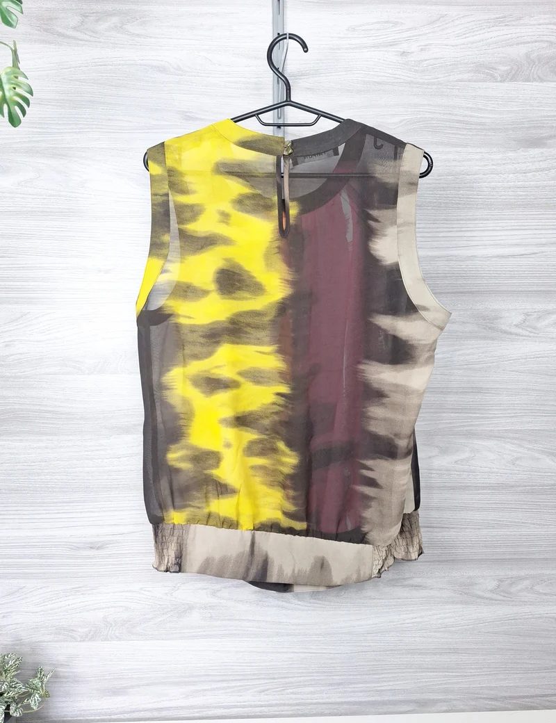 Taifun Blusentop Aquarellmuster 40/42