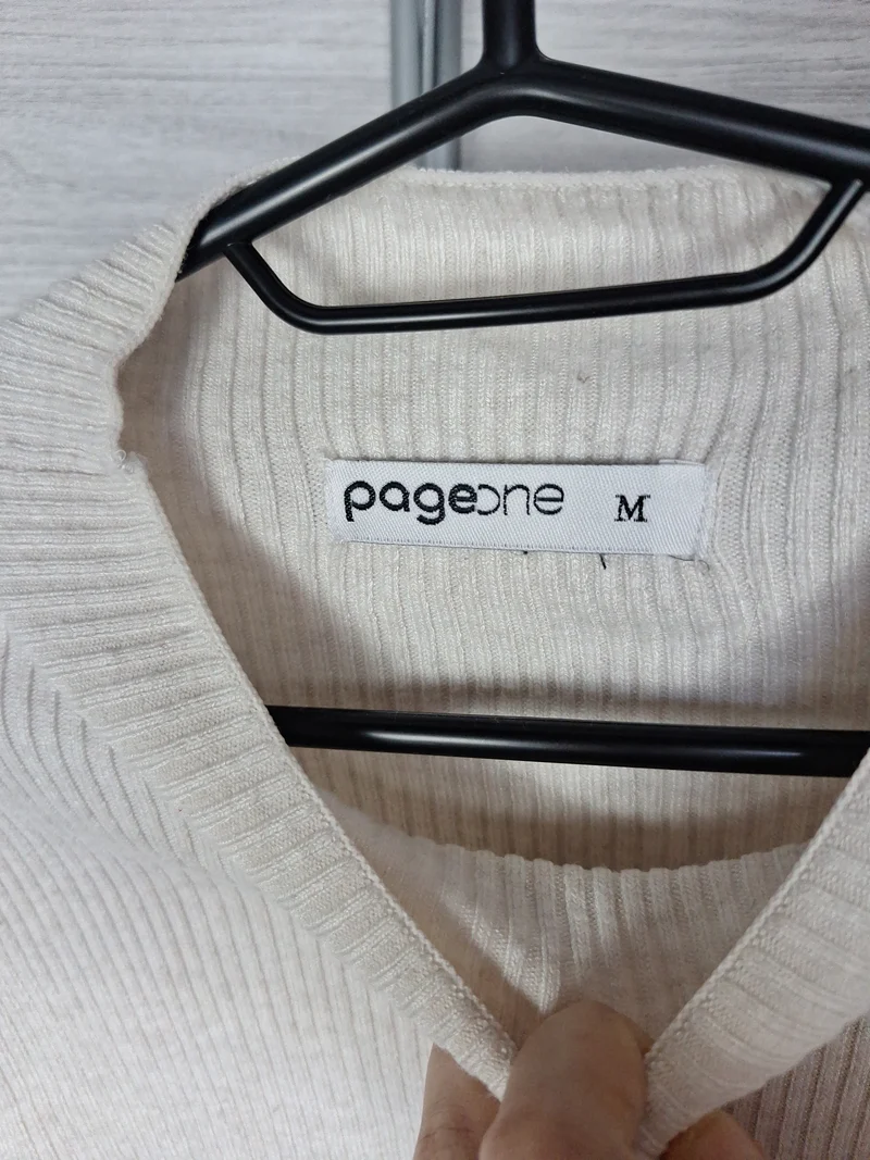 Page One Rippstrickpullover 38