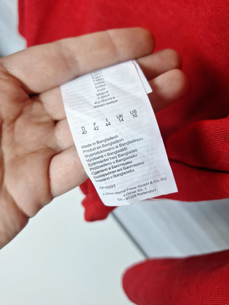 s.Oliver Langarmshirt 40