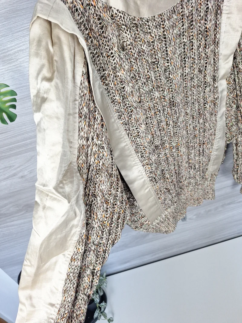 Dino Valiano Strickpullover Glitzerdetails 38