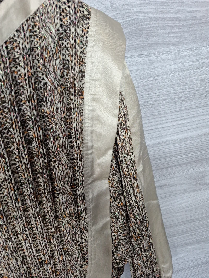Dino Valiano Strickpullover Glitzerdetails 38