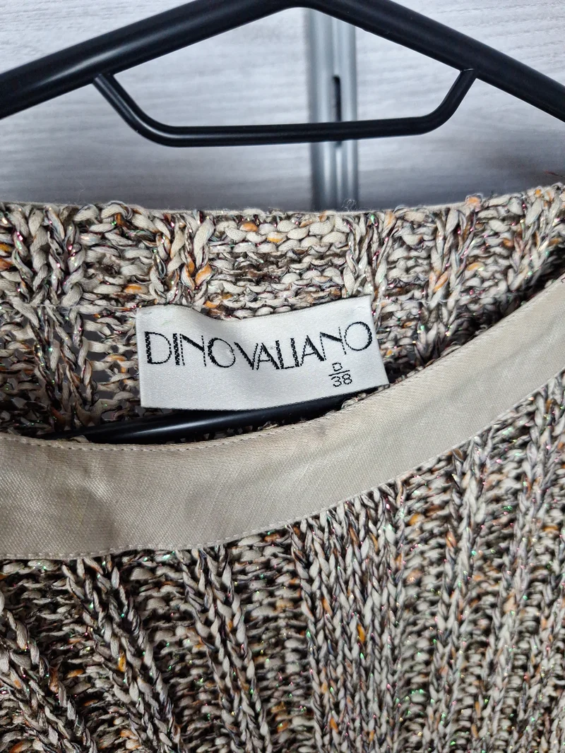 Dino Valiano Strickpullover Glitzerdetails 38