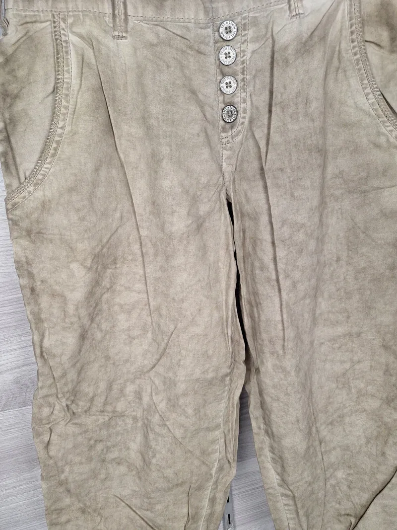 Takko Haremshose Washed-Optik 34