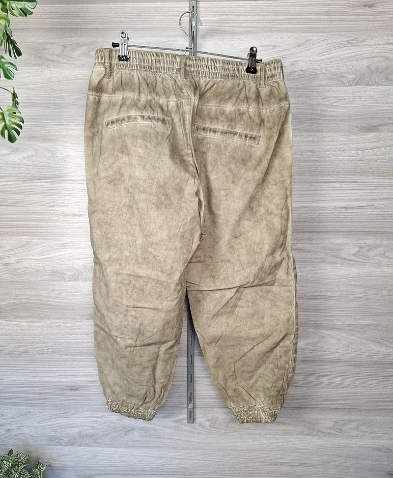 Takko Haremshose Washed-Optik 34