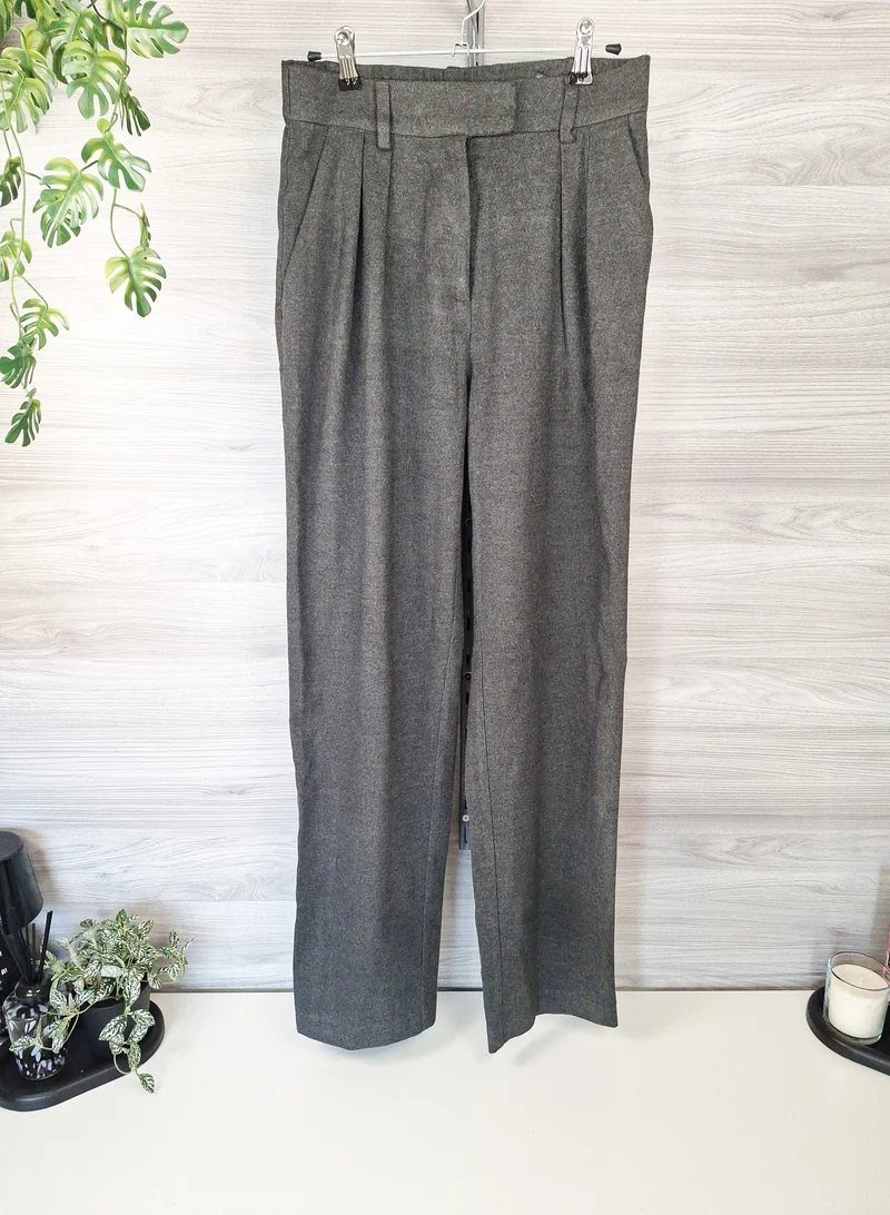 H&M Stoffhose Grau 38