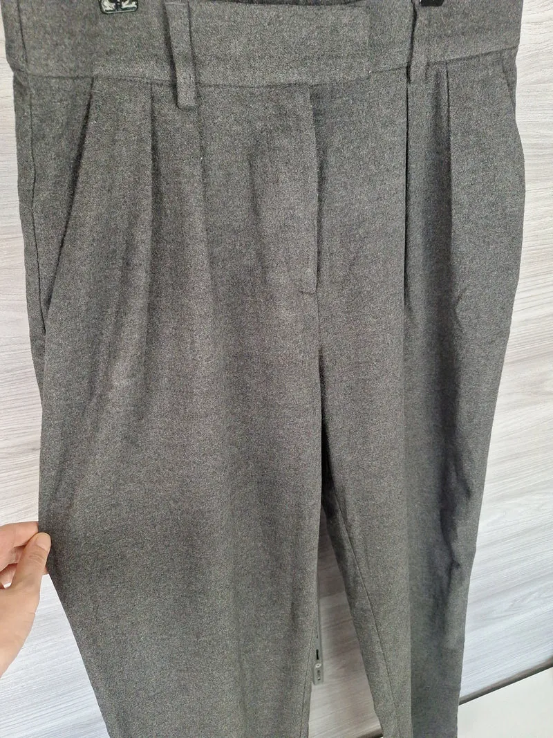 H&M Stoffhose Grau 38