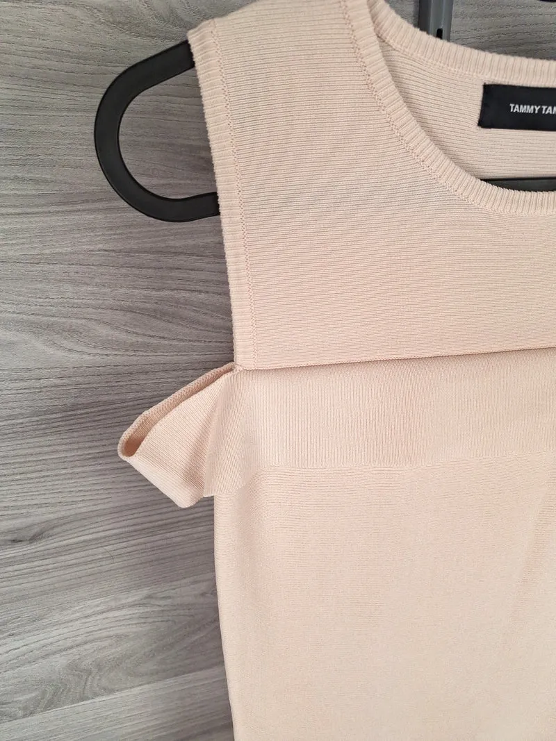 Tammy Tangs Volantkleid Rosa 34