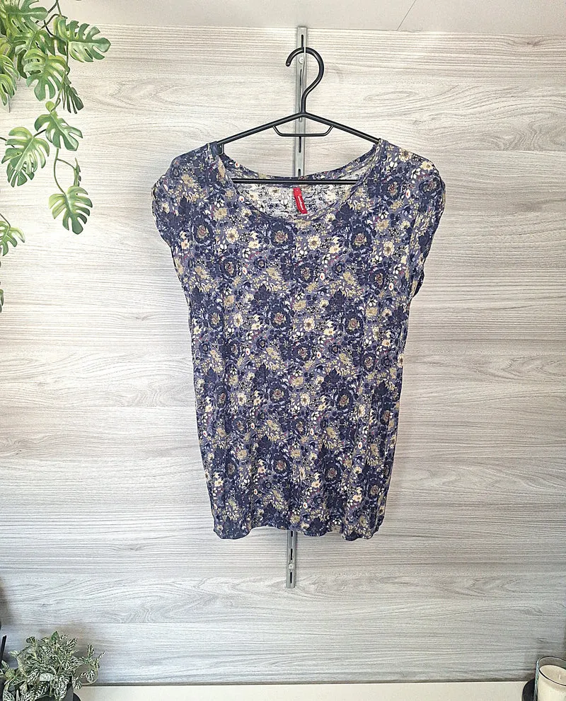 Manguun Shirt Blumenmuster 38