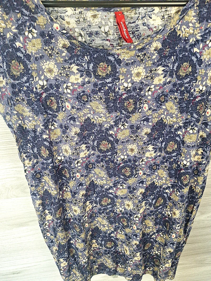 Manguun Shirt Blumenmuster 38