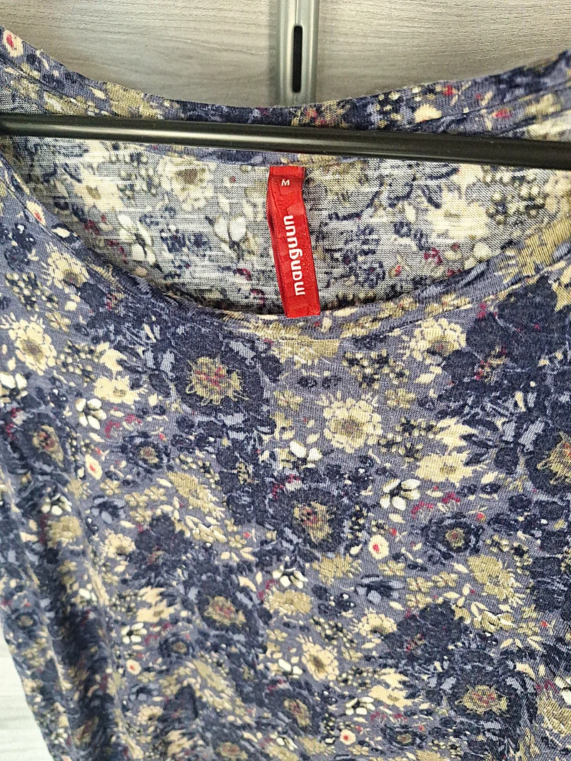 Manguun Shirt Blumenmuster 38