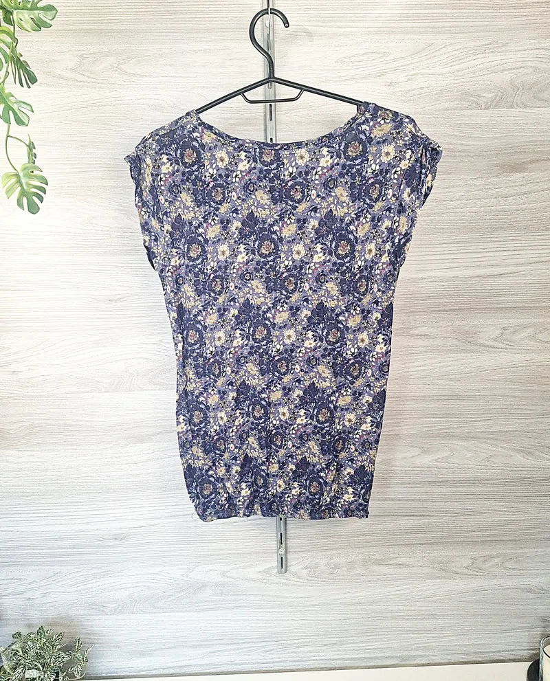 Manguun Shirt Blumenmuster 38
