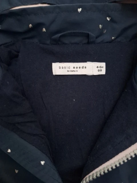 Name It Übergangsjacke Herzmuster 68
