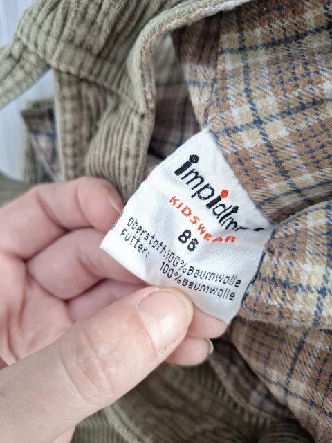 Impidimpi Cordlatzhose Druckknöpfe 86
