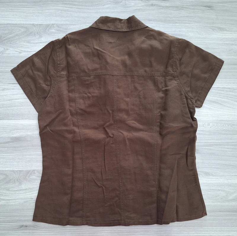Biaggini Kurzarmbluse Brusttaschen 42