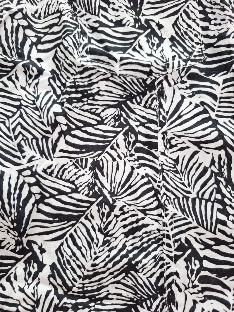 Laura Torelli Bluse Blättermuster 40