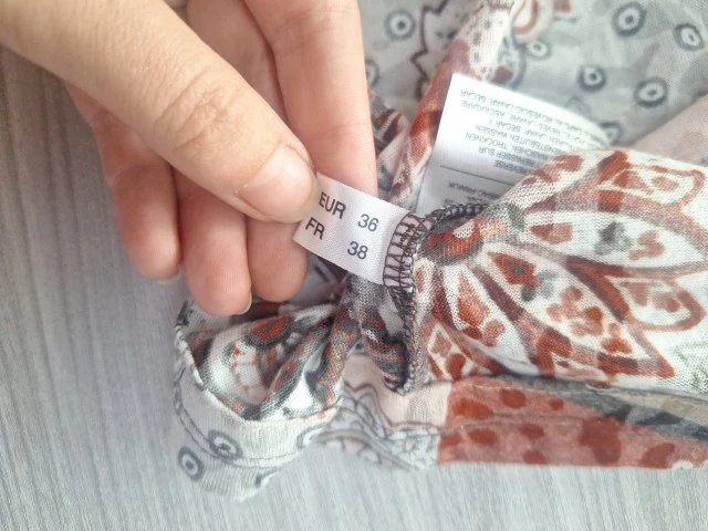 Canda 3/4-Arm-Bluse Paisley 36