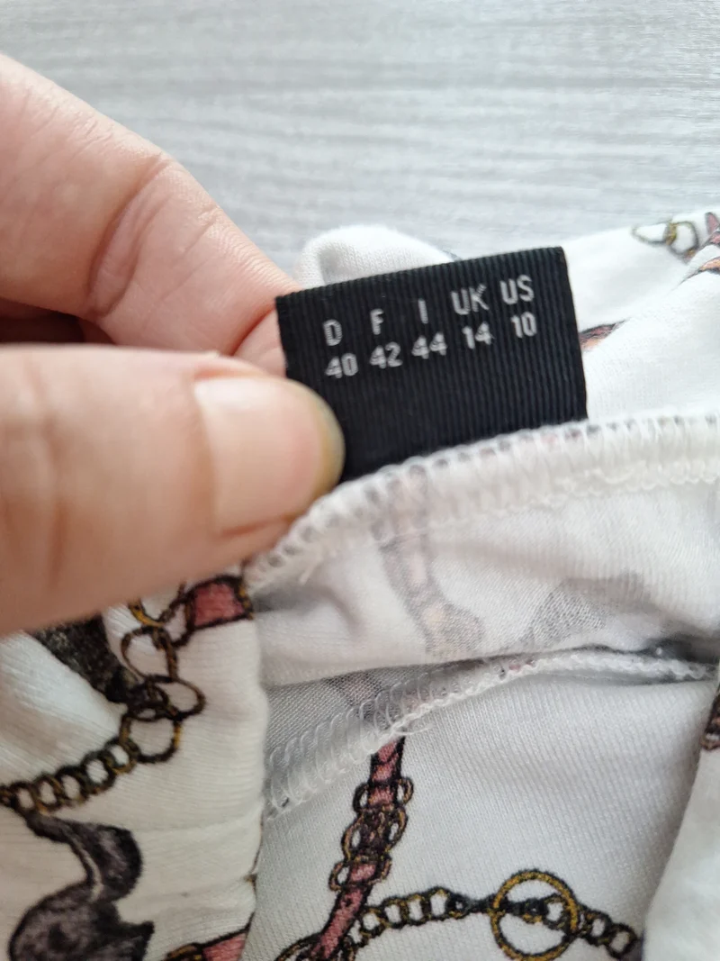 s.Oliver Rollkragenshirt Kettenmuster 40