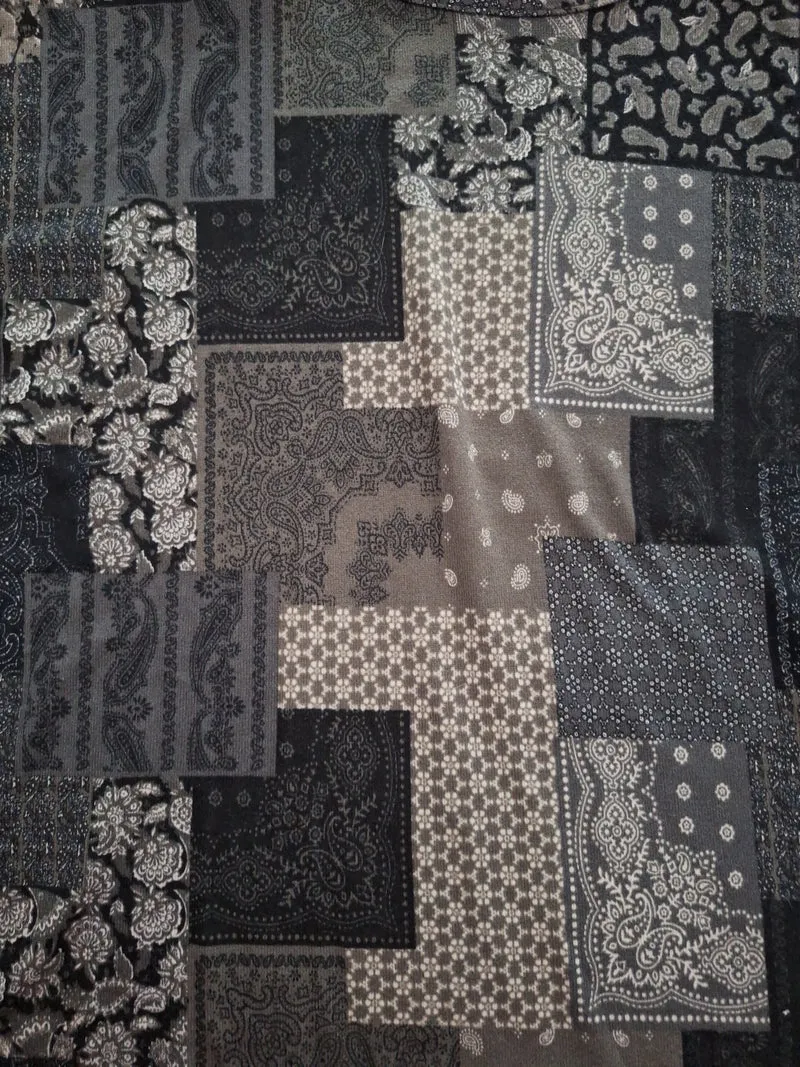 Infinity 3/4-Arm-Shirt Patchwork 38