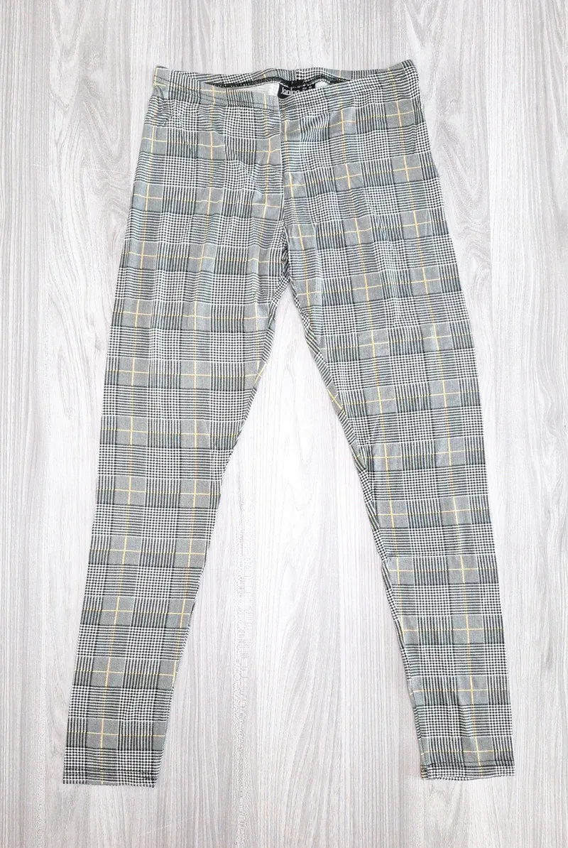 Janina Stoffhose kariert 40