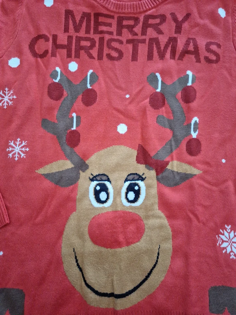 Esmara Weihnachtspullover Rentier 48/50