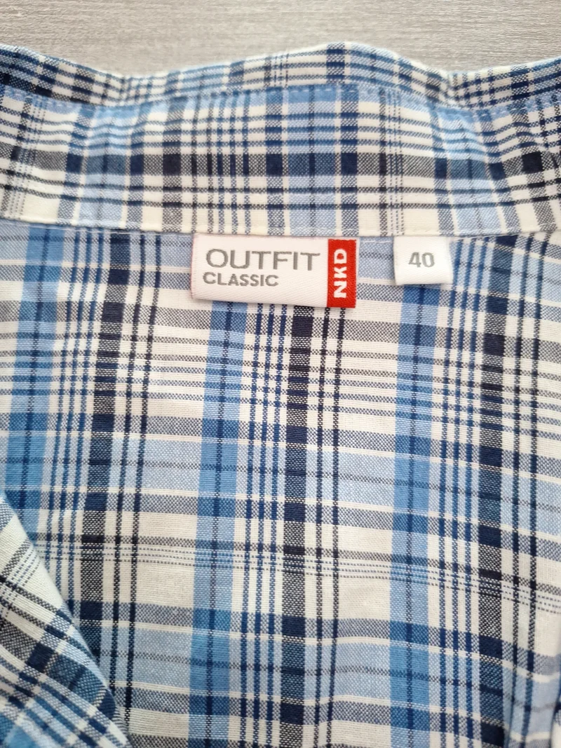 NKD Hemdbluse kariert 40