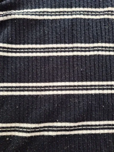 ONLY Langarmshirt Glitzerstreifen 38